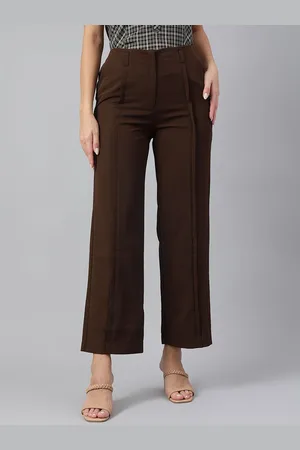 Latin Quarters Women Relaxed High-Rise Trousers