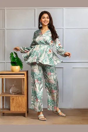 Ishin Printed Top & Trouser