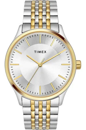 Timex Men Stainless Steel Bracelet Style Straps Analogue Watch TWTG65SMU12