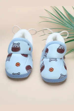 Baby Moo Boys Cotton Booties
