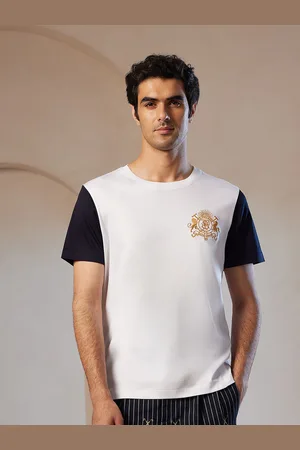 U.S. Polo Assn. Men Solid Round Neck Cotton Slim Fit T-shirt