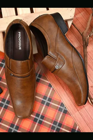 Provogue Men Round-Toe Slip On Formal Shoes