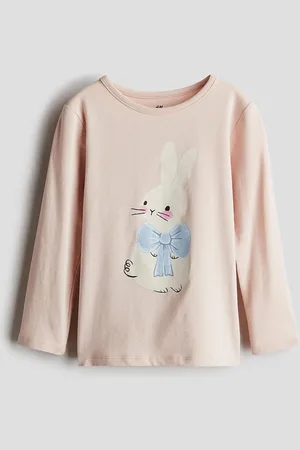 H&M Girls Printed Jersey Top