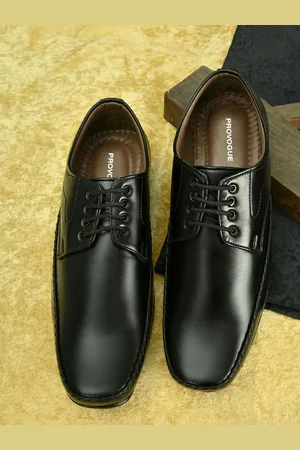Provogue Men Round-Toe Formal Derbys