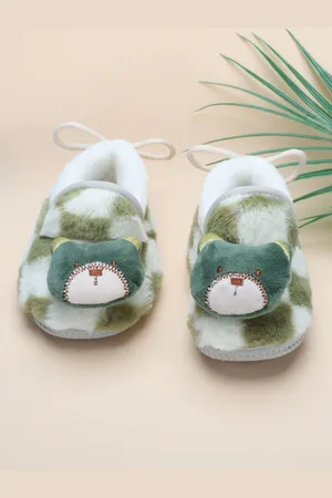 Baby Moo Boys Cotton Booties
