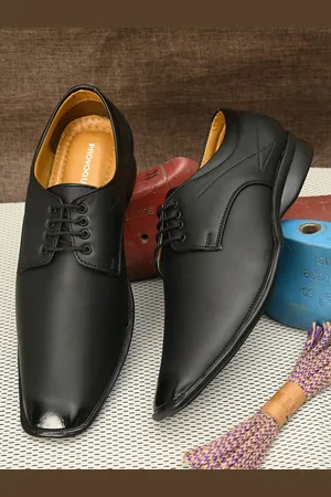 Provogue Men Round-Toe Formal Derbys