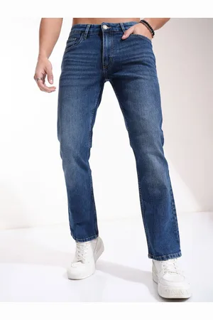 Highlander Men Straight Fit Light Fade Stretchable Jeans