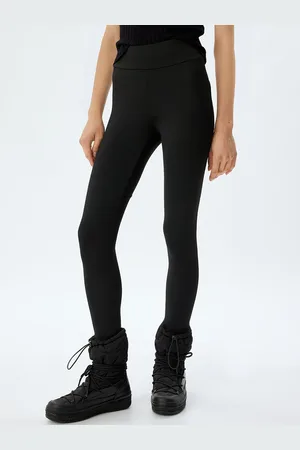Koton Women Mid-Rise Ankle-Length Tights