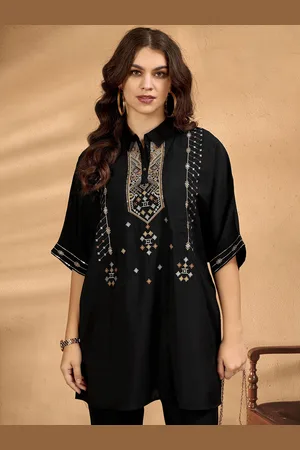 Anouk Embroidered Kaftan Top & Trousers Co-Ords
