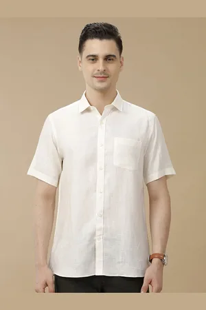 Linen Club Men Contemporary Slim Fit Opaque Casual Shirt