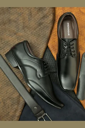 Provogue Men Round-Toe Formal Derbys