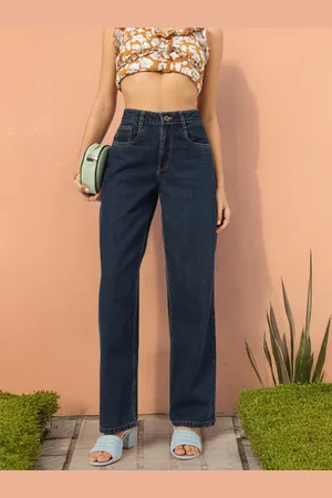 DressBerry Women Everyday Edge High-Rise Baggy Fit Jeans