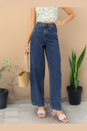 DressBerry Women Edge of Comfort High-Rise Baggy Fit Jeans