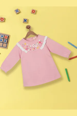 Nauti Nati Girls Embroidered Sweatshirt