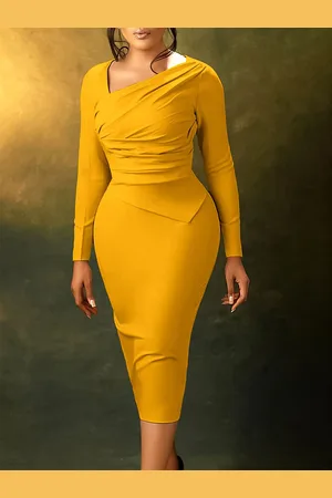 LULU & SKY Women Bodycon Midi Dress