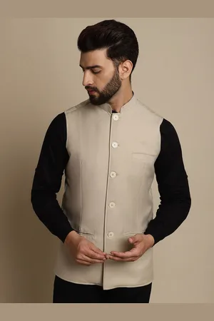 Even Mandarin Collar Nehru Jackets