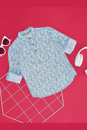 Pantaloons Boys Floral Printed Casual Shirt