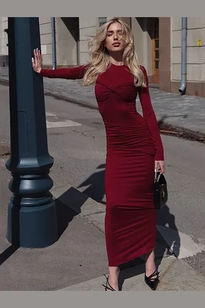 LULU & SKY Women Bodycon Midi Dress
