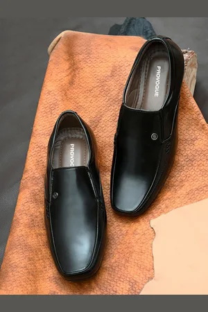 Provogue Men Round-Toe Formal Slip-Ons