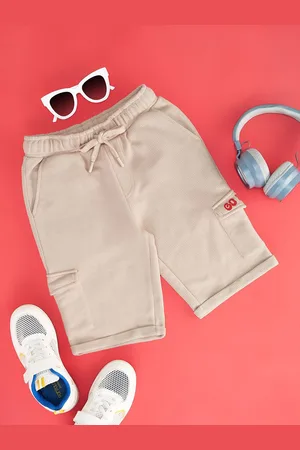 Pantaloons Boys Mid-Rise Cotton Denim Shorts