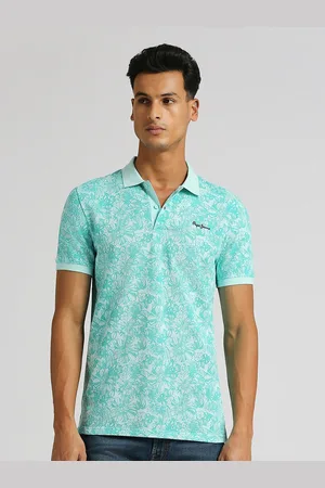 Pepe Jeans Richmond Floral Printed Polo Collar Pure Cotton T-shirt