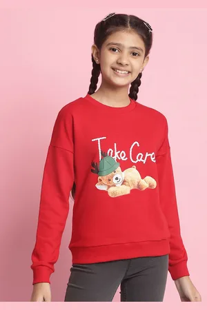 Nauti Nati Girls Printed Sweatshirt