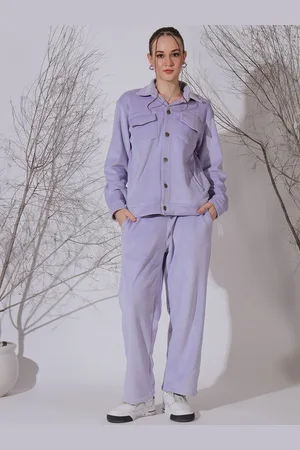 NEUDIS Women Striped Corduroy Trouser