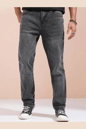 Highlander Men Straight Fit Light Fade Stretchable Jeans
