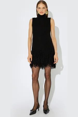 Koton Women Solid Sheath Mini Party Dress