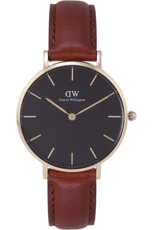 Daniel Wellington Women Dial & Leather Straps Analogue Watch DW00100548K