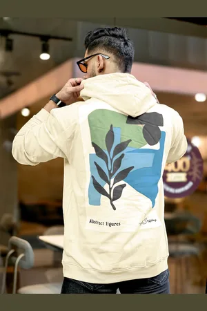 Maniac Men Graphic Printed Hooded Sweatshirt