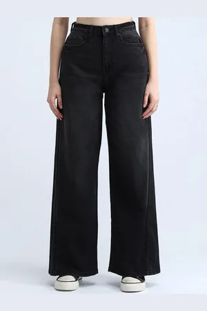 Flying Machine Women Relaxed Fit High-Rise Light Fade Stretchable Jeans