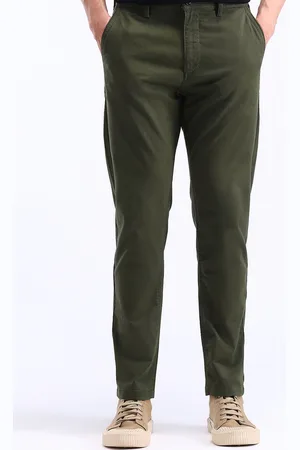 Flying Machine Men Slim Fit Regular Trousers