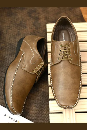 Provogue Men Leather Formal Derbys