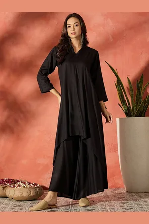 InWeave Women A-Line Kurta With Palazzo