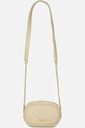 Carlton London Women Textured Miniature Leather Sling Bag