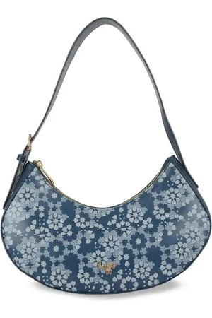 Baggit Women Floral Printed Half Moon Handheld Bag