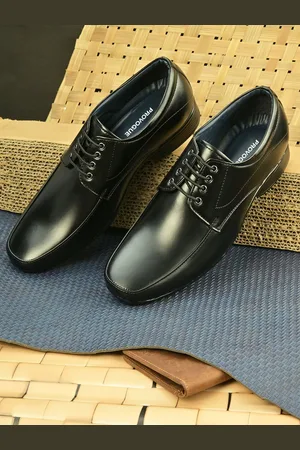 Provogue Men Square Toe Formal Derbys Shoes