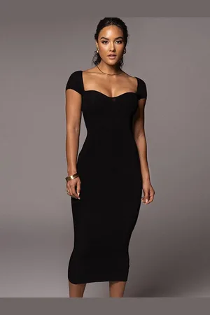 LULU & SKY Women Bodycon Midi Dress