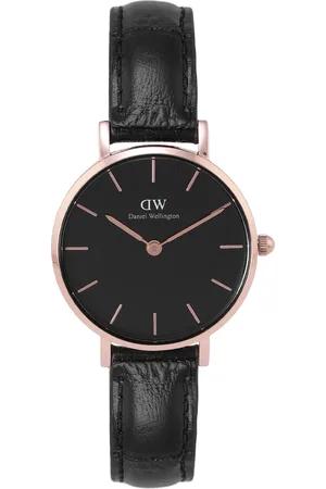 Daniel Wellington Women Dial & Leather Textured Straps Analogue Watch DW00100223K
