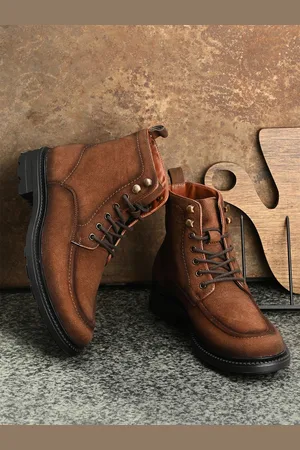 San Frissco Men Tan Lightweight Regular Boots