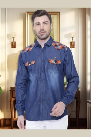 Kuons Avenue Men Smart Slim Fit Cotton Casual Shirt