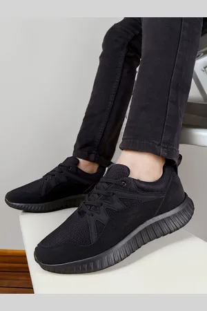 BXXY Men Suede Running Non-Marking Shoes