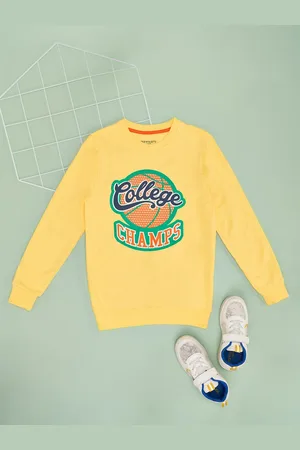Pantaloons Boys Pure Cotton Solid Sweatshirt