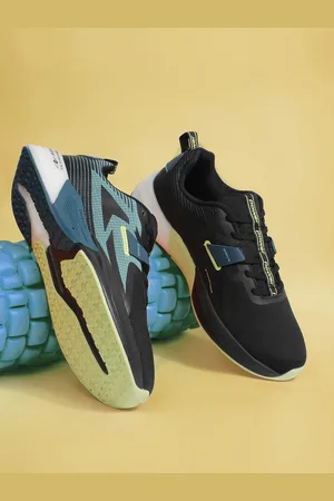 POWER Men Mesh Running Non-Marking Lace-Up Sports Shoes