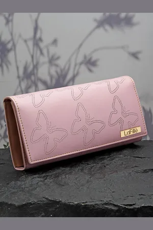 LaFille Women Printed PU Two Fold Wallet