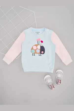 Pantaloons Girls Round Neck Sweatshirt