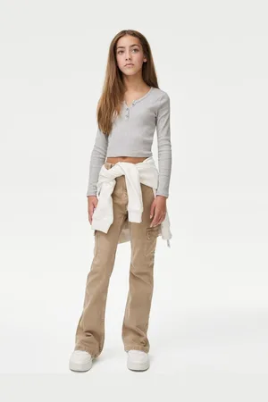 Marks & Spencer Girls V-Neck Cotton Top