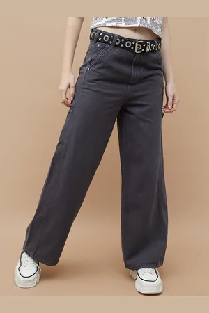 Lifestyle Women Wide Leg Jeans