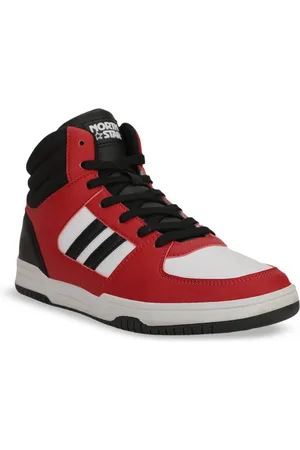 North Star Solid Men PU Sneakers